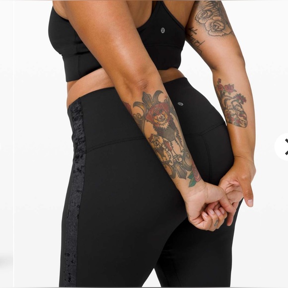 Lululemon align super high rise special edition crushedvelvet